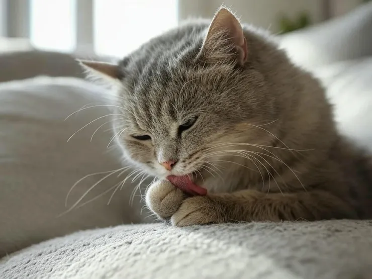 貓咪是個清潔愛好者，一天會花大量時間在清潔自身的身體