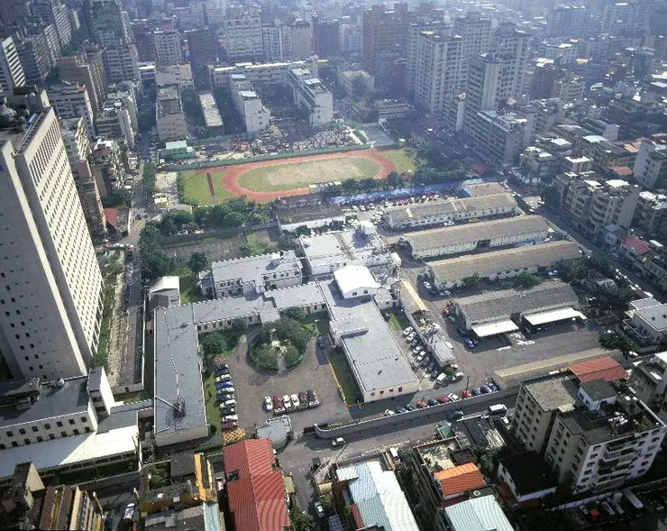 美國在台協會AIT空照圖（圖片來源：國家文化記憶庫）