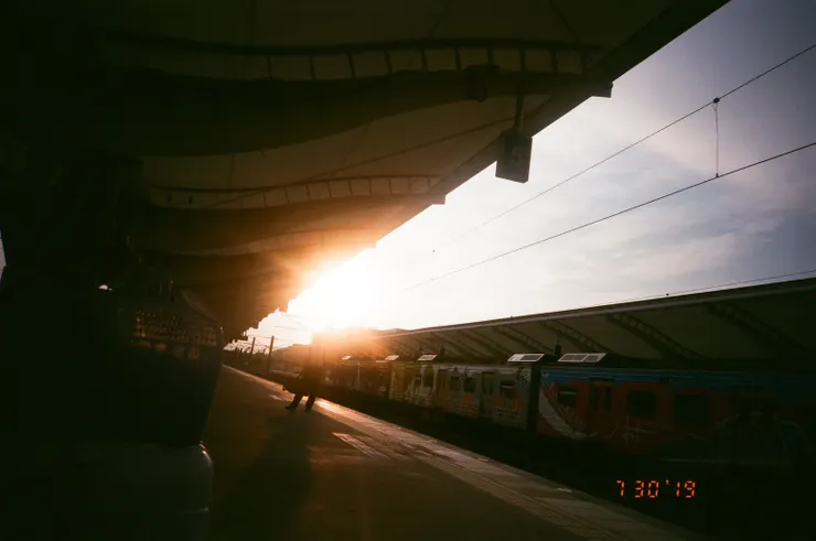 臺鐵一隅。影像提供／黃曦