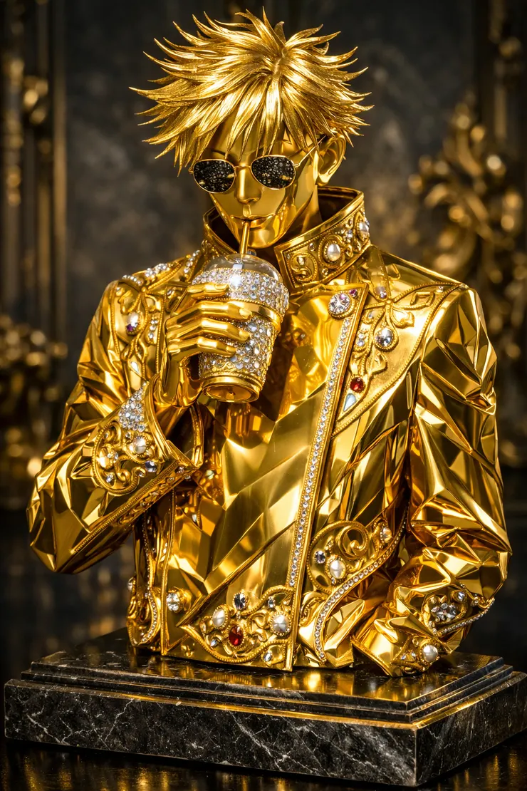 新年黃金五條悟：祝大家馬上暴富