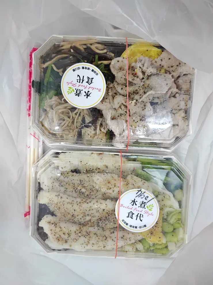 椒鹽豬肉&泰式巴沙魚