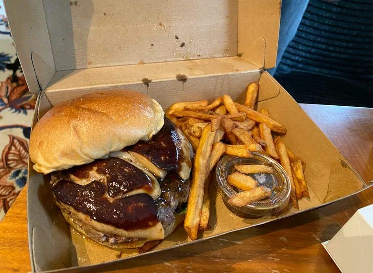 benedict 鵝肝漢堡