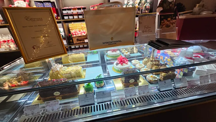 新加坡洲際酒店繽紛多樣的甜點!