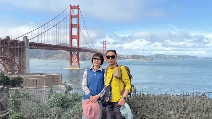 國際橘的舊金山金門大橋