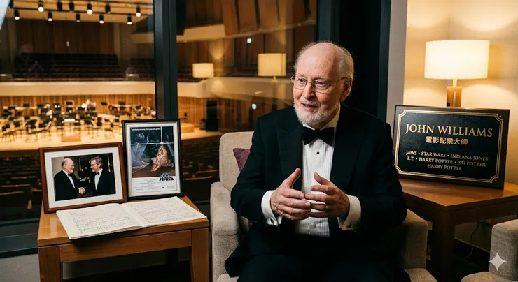 John Williams，AI生成的圖像