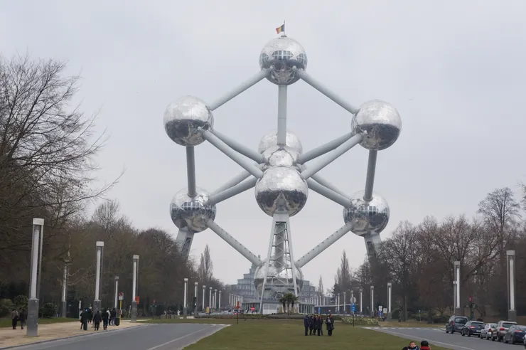 2013/4第一次造訪比利時，這是知名的原子球塔
