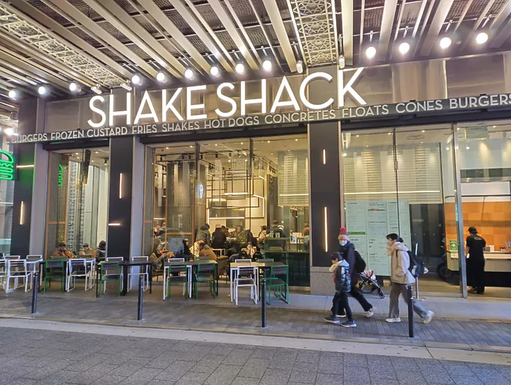 心齋橋PARCO的Shake Shack