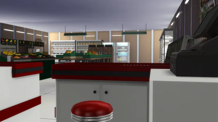 不過平時哪有機會看得這麼清楚？前面常常站滿等付錢的人，忙都忙到透不過氣來了。