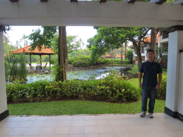 房間外就是風景