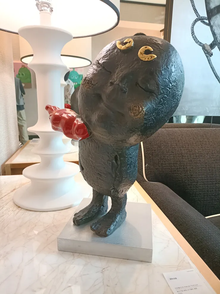 作品名稱：有愛的互動，才有內心的悸動。