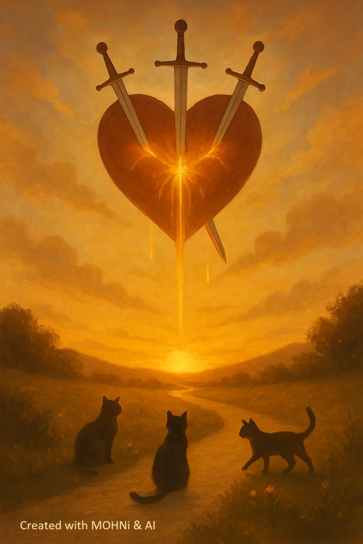 思想上種種自我批判與評價所造成的傷害，就像用劍直直刺向自己。