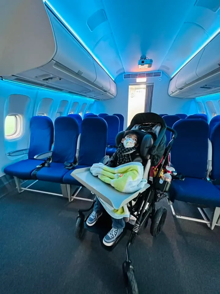 如果輪椅真的可以直接上飛機？