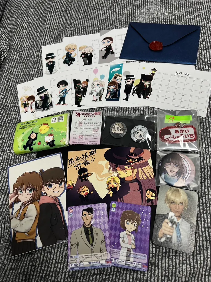 特點和小卡及徽章們