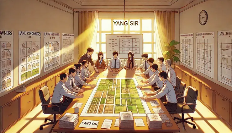 共有土地如何分割使用，涉及共有人間的意見整合