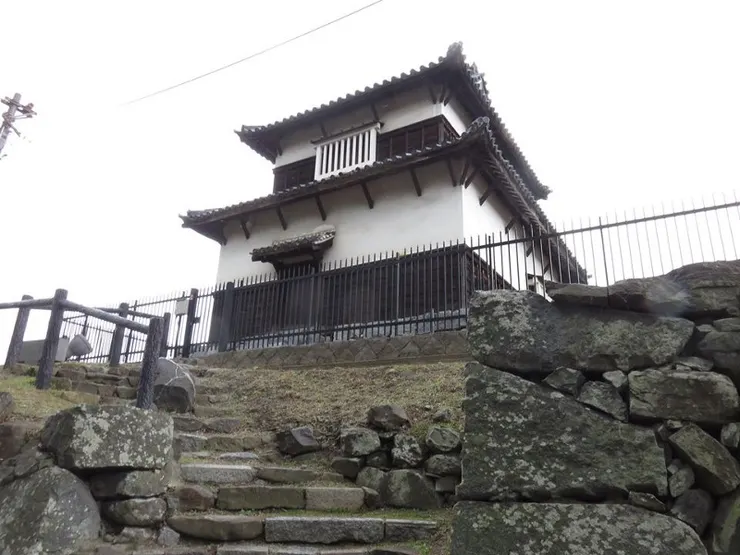 福岡城跡。