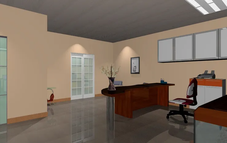 早上一進公司大門，一定是見到接待處。不知為何接待處的同事上班永遠「準時」。