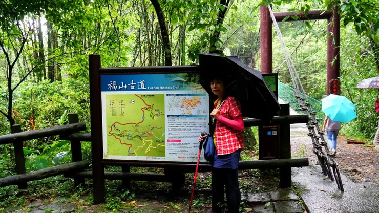 過了米洋吊橋就往縣道169出口