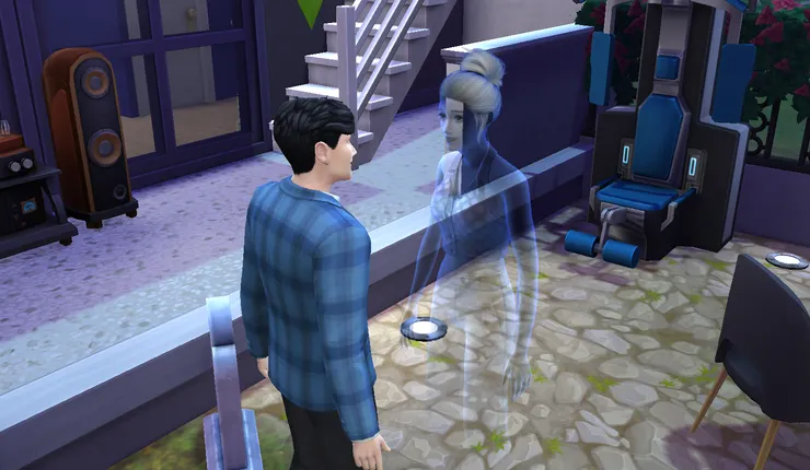 但她只是默默的看著棣棣...