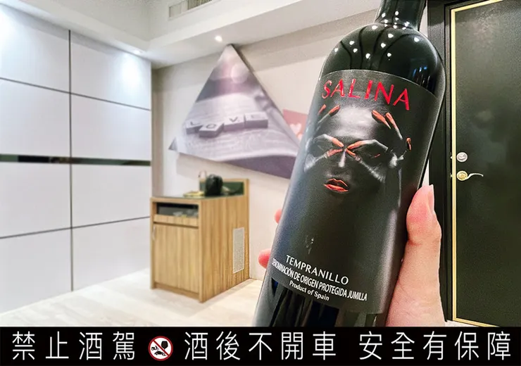 超商紅酒推薦｜西班牙紅酒SALINA紗莉那，7-11到全聯都能入手│SALINA紗莉那紅酒紅款+金款 遮掩女孩