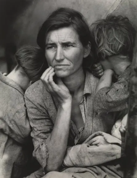 Dorothea Lange’s ‘heroic’ Migrant Mother, Nipomo, California, 1936. © Tate