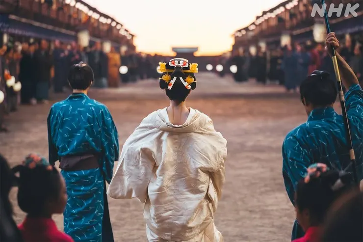 氣宇軒昂,走向從未能踏出的吉原大門