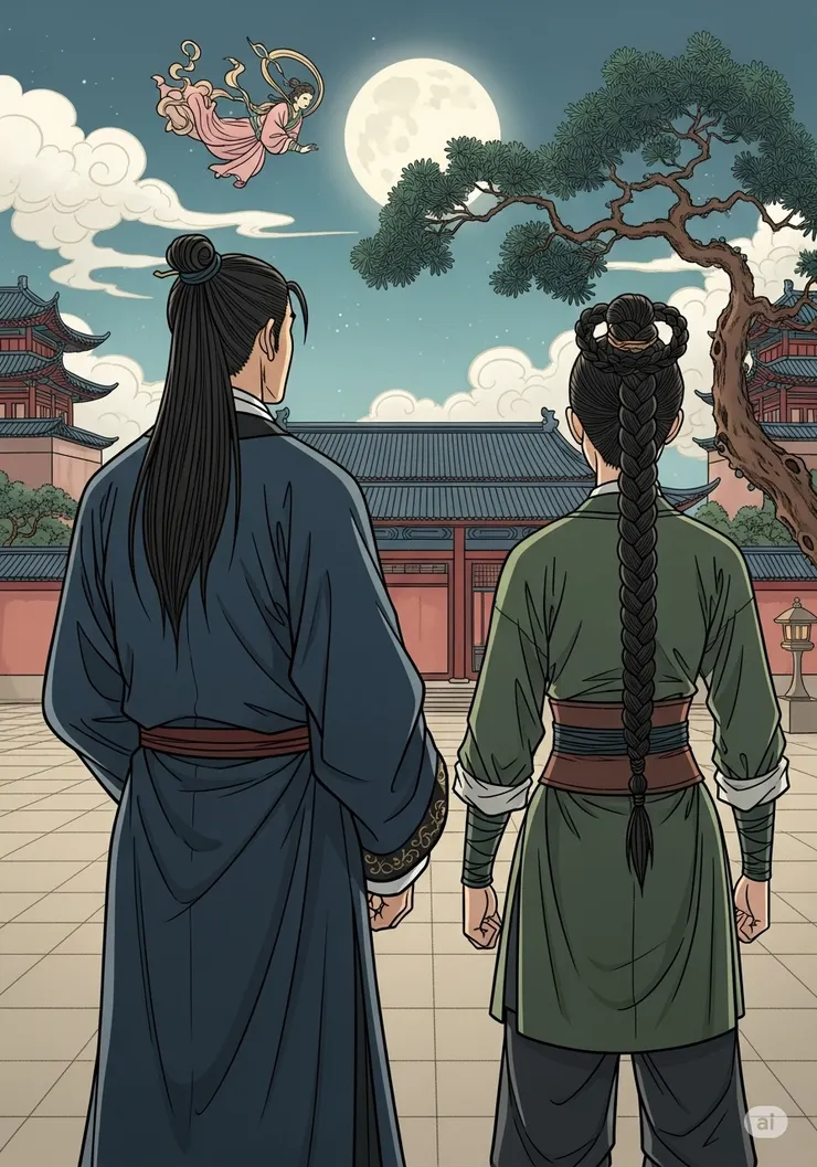 儘管孟思昭已逝，李慕白和俞秀蓮卻都明白，他們之間的關係，早已超越了兒女私情。那份義兄妹的情誼，那份對江湖道義的堅守，讓他們選擇了另一條路。