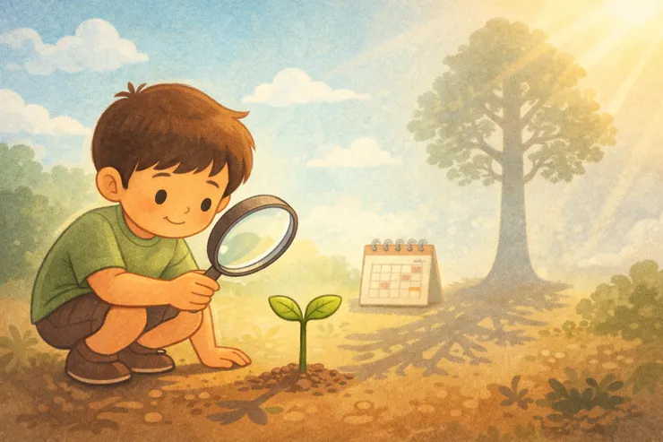 遠見,就是看到種子,也能看到種子未來的參天大樹。