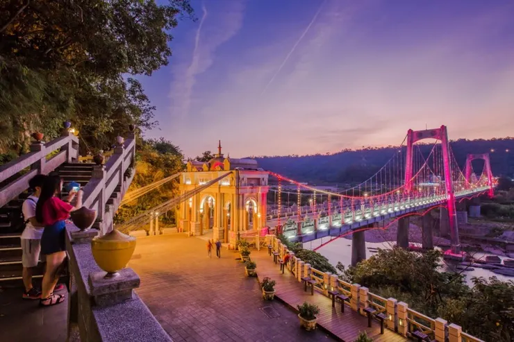 桃園大溪橋。（圖／桃園市政府觀旅局提供）