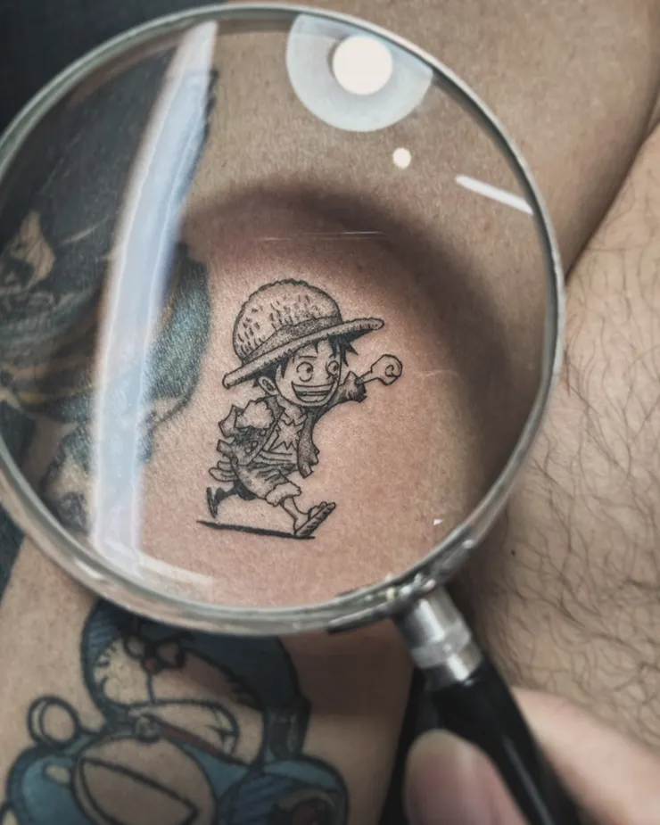 凱克刺青作品－魯夫