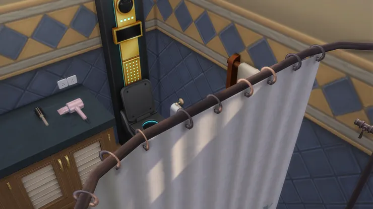 如果姚明站在這浴缸裏,就會看到這個情景。