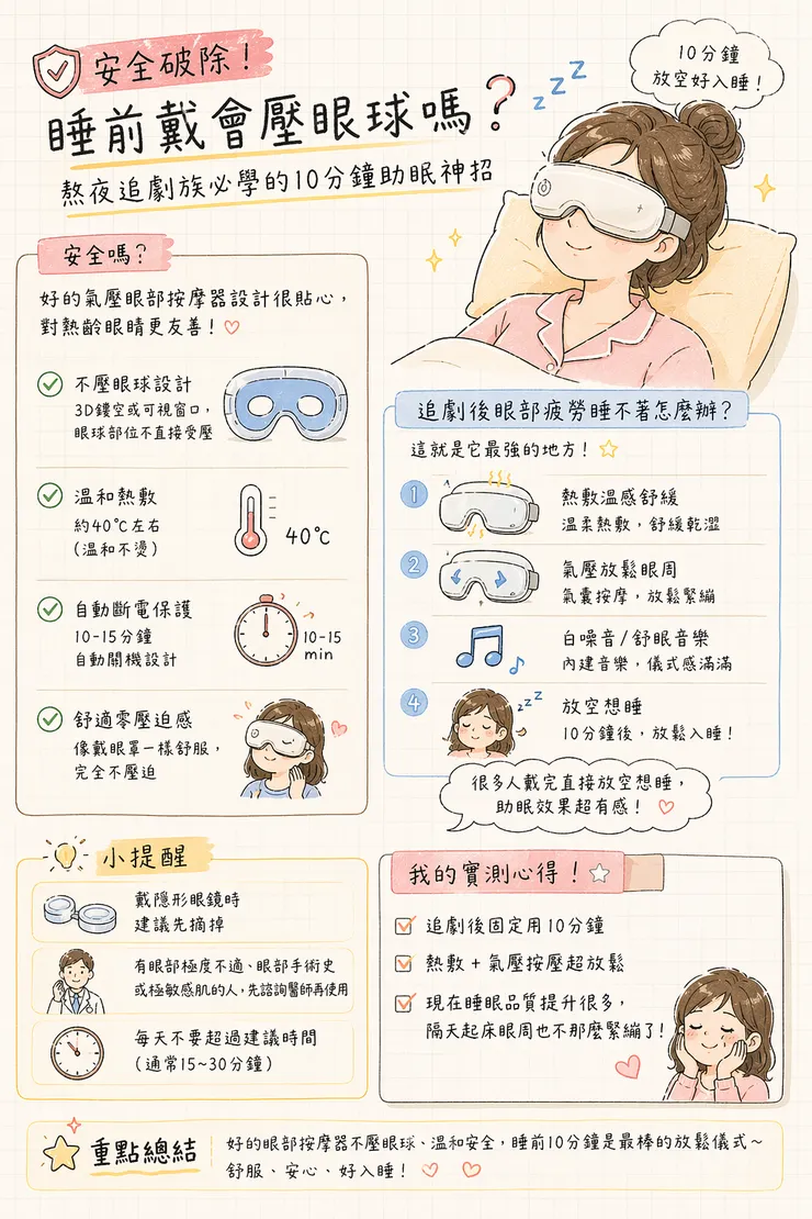 熬夜追劇族必學的10分鐘助眠神招