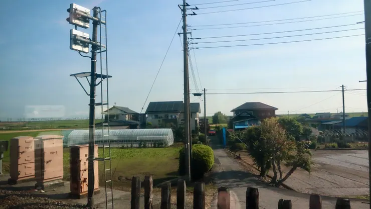 往日光市途中的沿途風景（photo by 小嶼 2024）