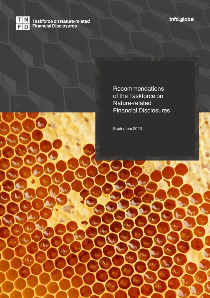 Recommendations of the TNFD,資料來源:TNFD