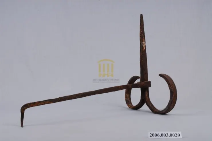 壁鎖，國立臺灣歷史博物館藏，引用自國家文化記憶資料庫。