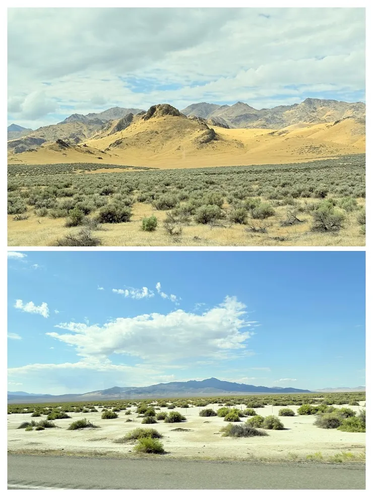 內華達州沙漠景觀