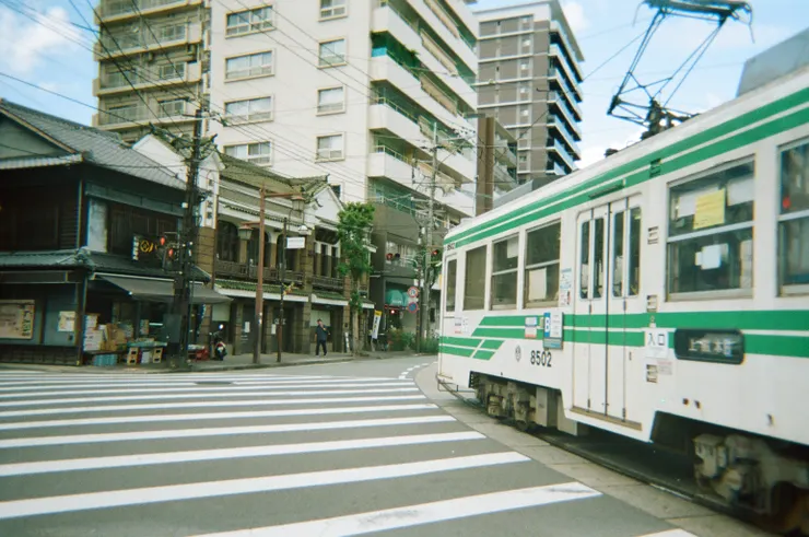 Nagasaki Jiro Cafe 可以看路上電車