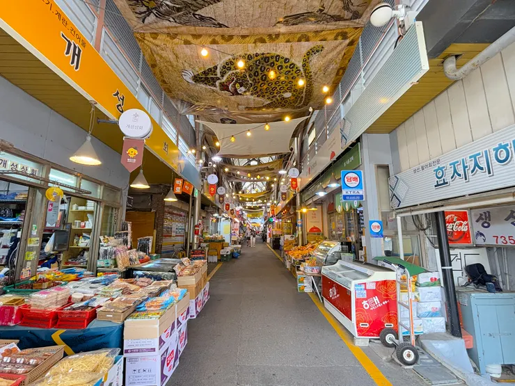 通仁市場內部（自行拍攝）