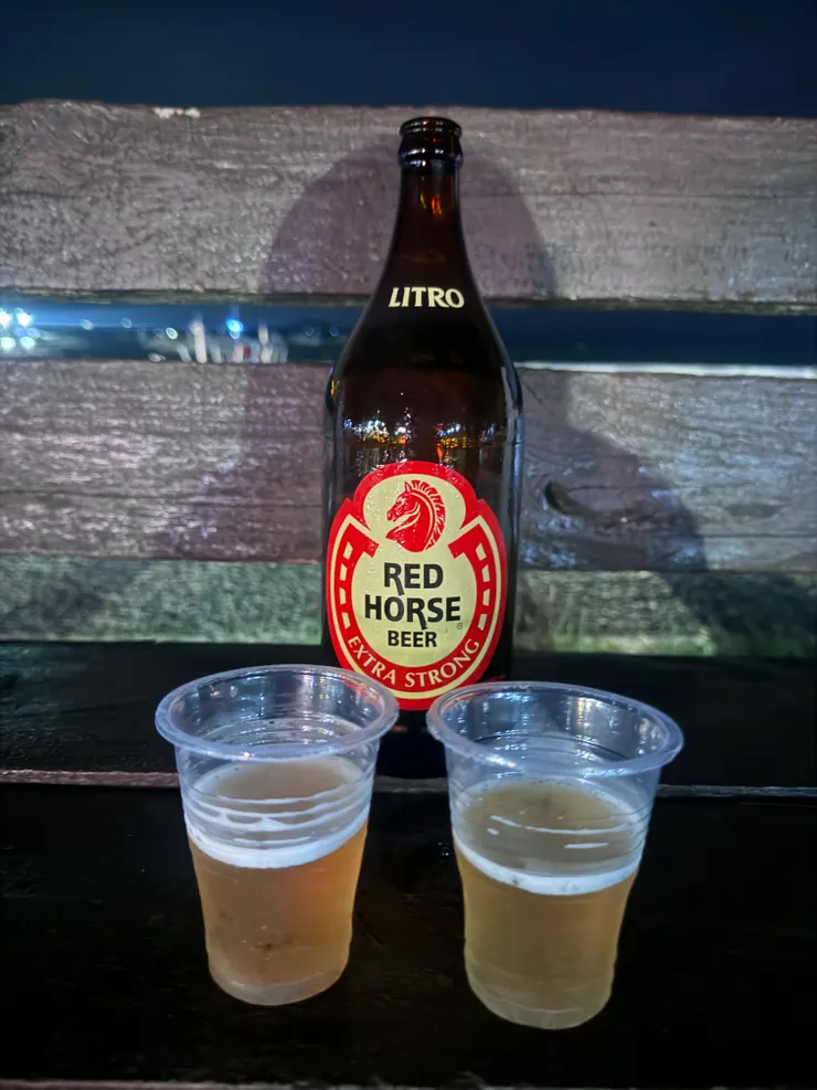 菲律賓當地啤酒(來源：女吃漢)