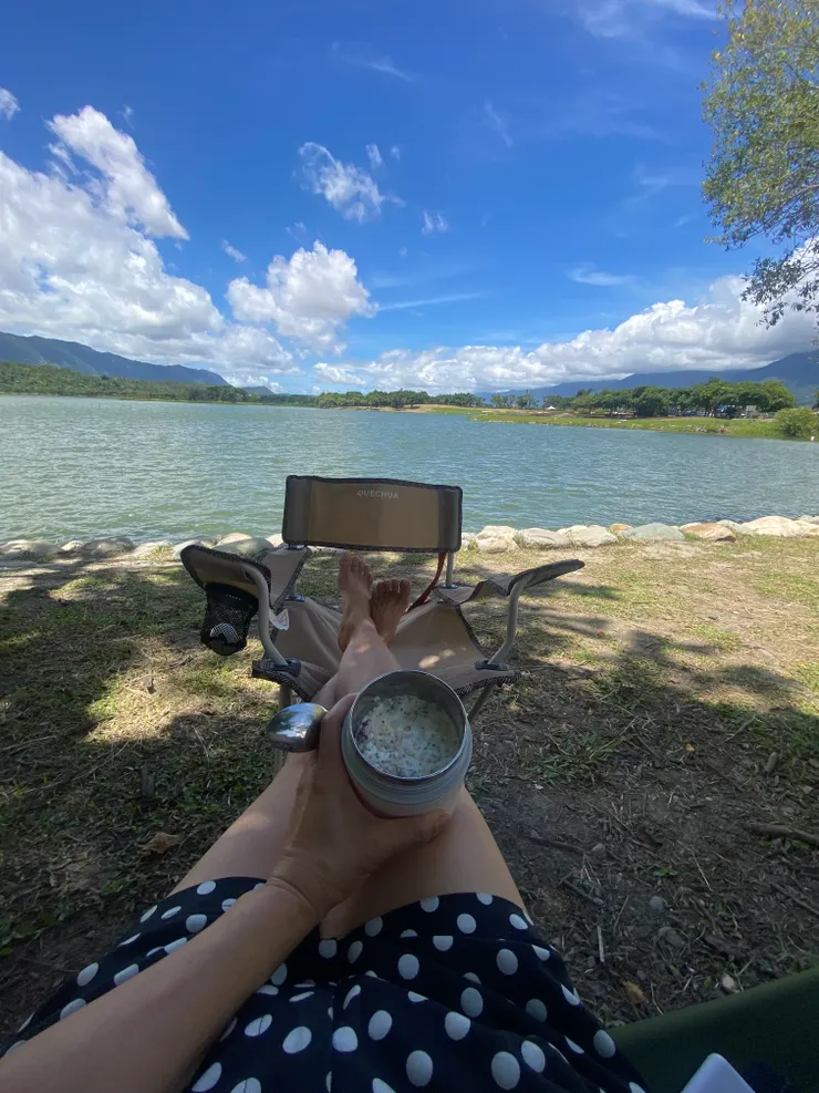 我的優格麥片午餐
