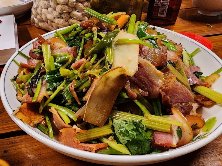 隊長炒的下酒菜