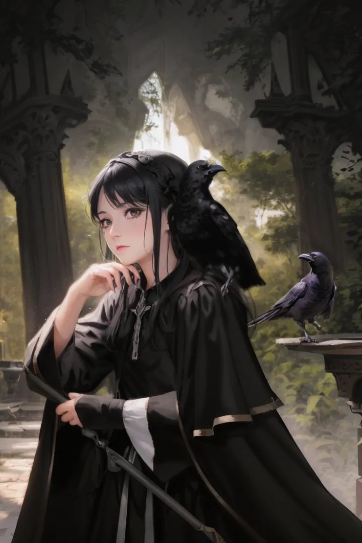 招喚師與她的渡鴉朋友