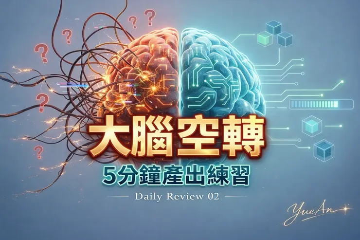 (示意圖)從「越忙越焦慮」到「安心結案」:你需要的不是更努力,而是給大腦一個看得到的「下班訊號」。