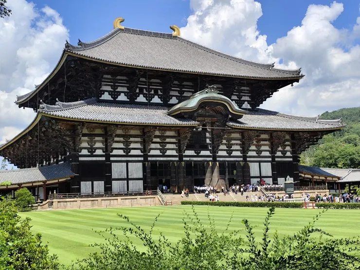 遠處拍攝大佛殿