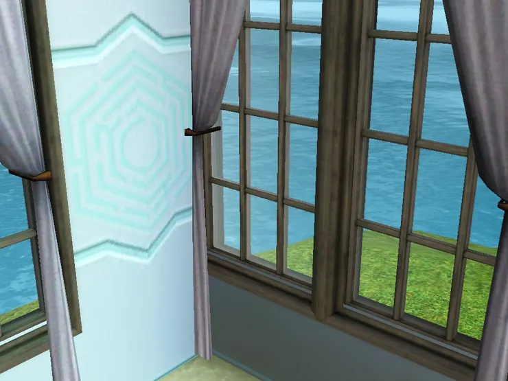 如果是設計來拍照，我一定會加上窗簾，總覺得沒窗簾的話沒有私隱。怎麼住？