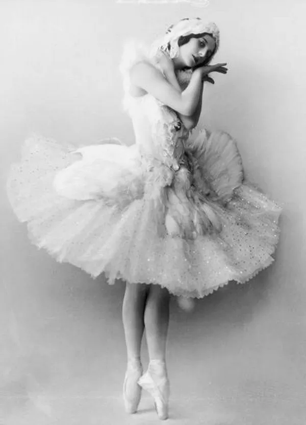 Anna Pavlova，圖片來自 wikimedia commons by Public Domain