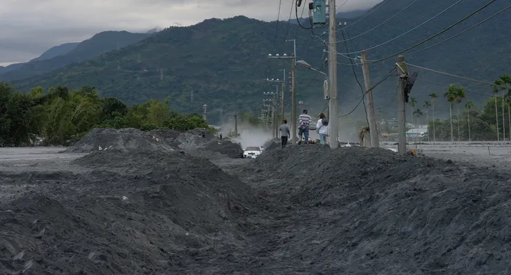 當天開出來的路