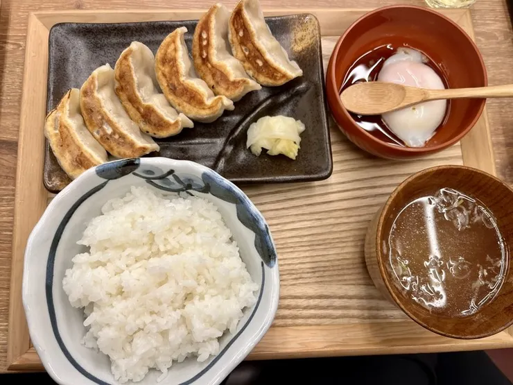 焼餃子定食/元祖肉汁餃子之店
