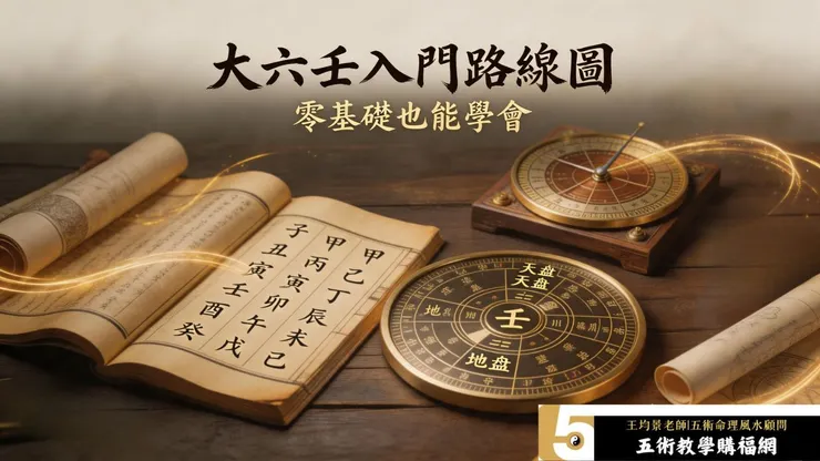 大六壬怎麼學最快？零基礎入門順序＋完整學習路線圖（新手必看）