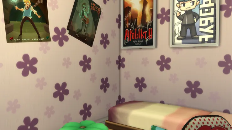 把自己喜歡的明星照貼在床尾,不但常常看得到,連做夢也能夢到!