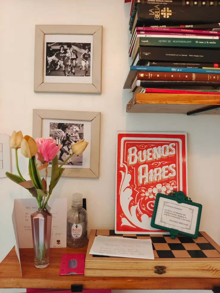 布宜諾斯艾利斯的民宿入口（作者拍攝）。